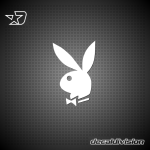 Playboy Bunny Sticker